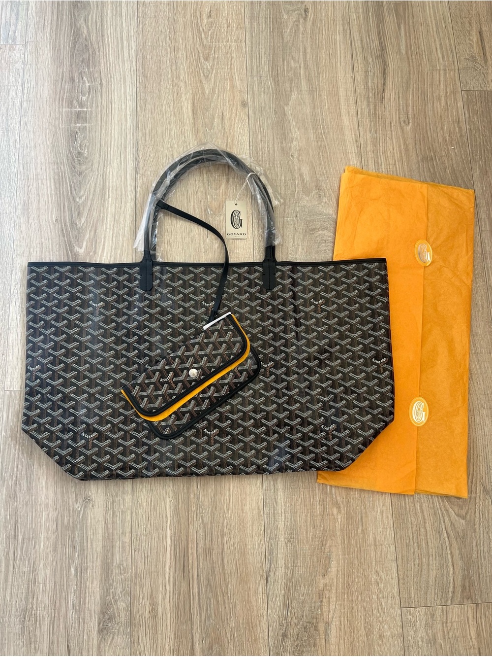 NWT AUTHENTIC GOYARD ST LOUIS GM TOTE
